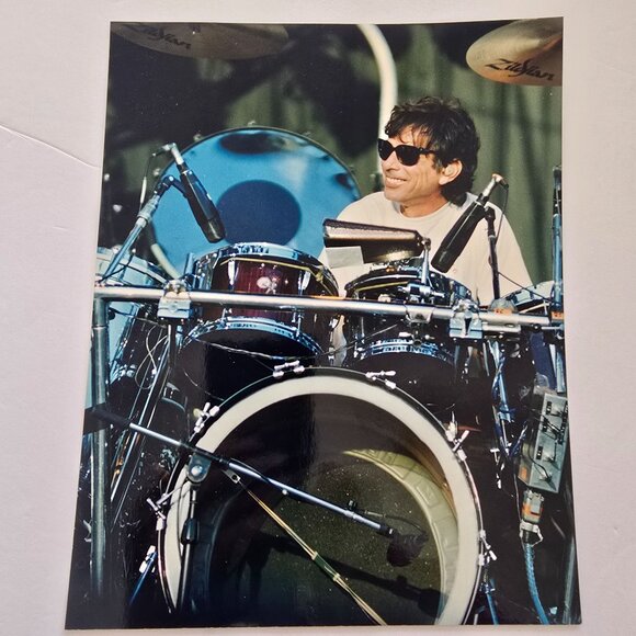 Mickey Hart Grateful Dead Drummer Photo By Rob Cohn Licensed Print Kodak Paper - Picture 1 of 12